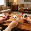 Kit Animale con Perline Fai da Te Set Artigianale 3D Fatto a Mano per Assemblaggio Creativo Giocattolo Educativo per Bambini e Adulti Adatto per Decorazione Domestica e di Classe