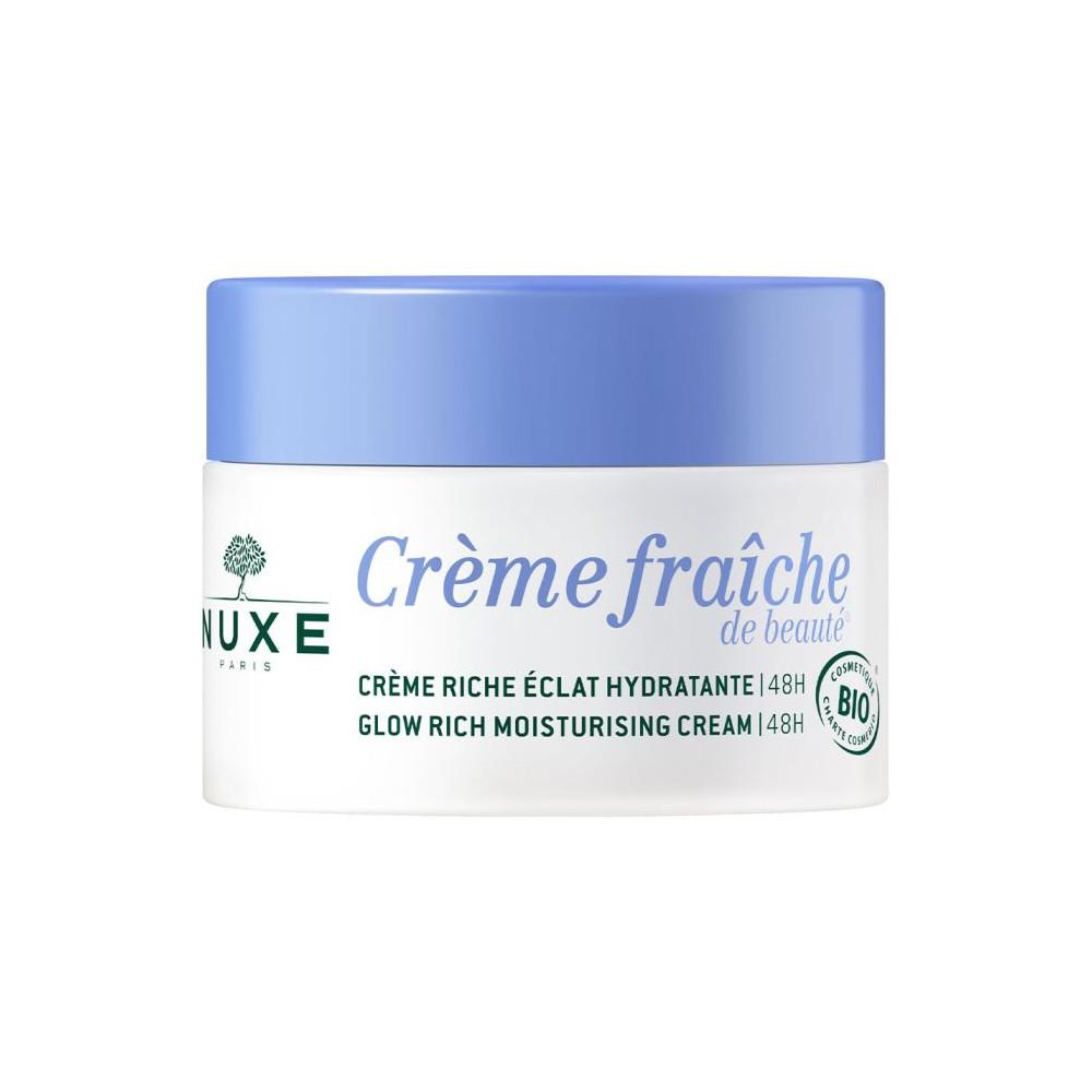 

Nuxe Crème Fraiche de Beauté Органический увлажняющий крем с насыщенным сиянием 24 часа 50 мл