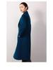 Women's Double-Faced Wool Slim Fit Extra Long Over-the-Knee Coat for Autumn/Winter