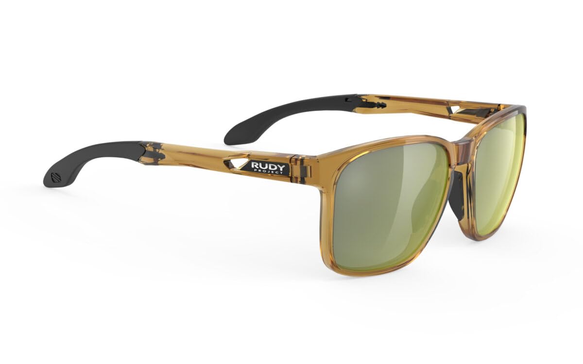 [Rudy Project] Sunglasses LIGHTFLOW A Crystal Butterscotch GlossLaser Green SP823283-0000
