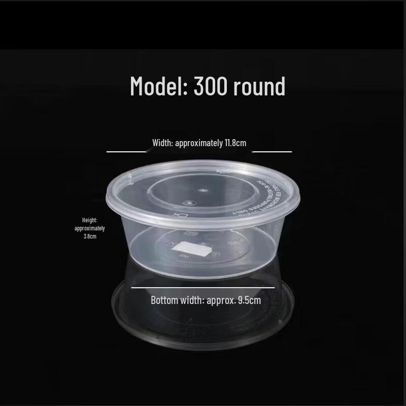 

Disposable Plastic Takeout Containers with Lids