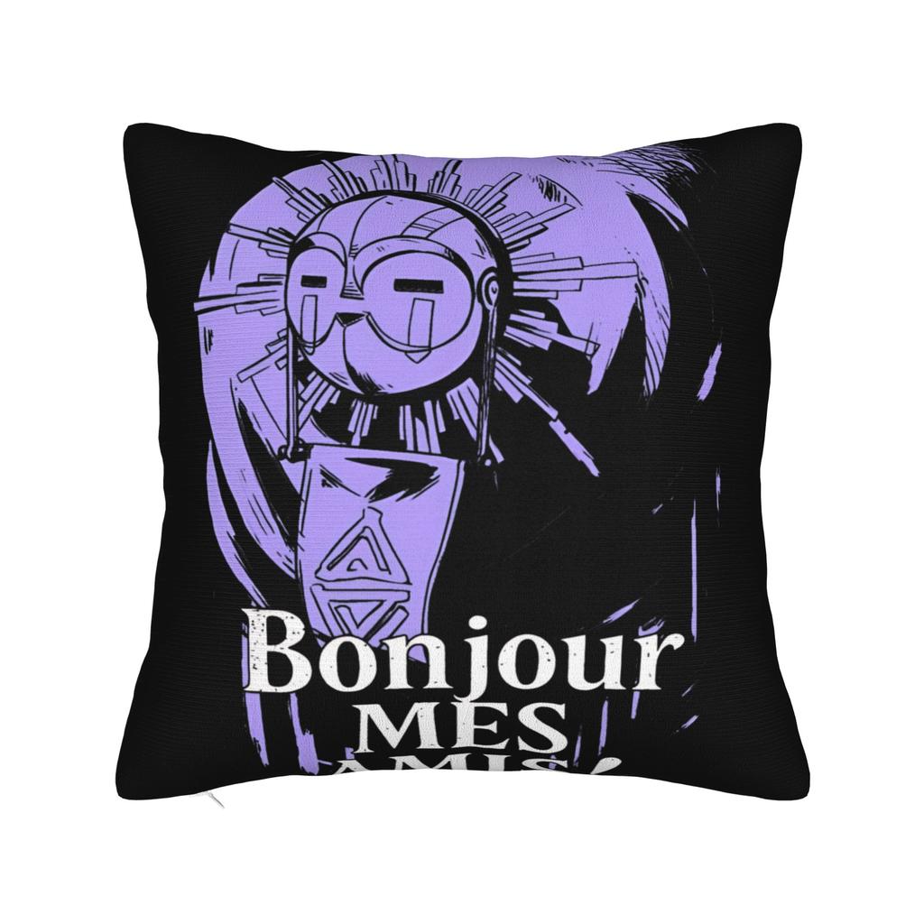 Clair Obscur Expedition 33 Pillow Case Print Pillow Cover For Sofa Couch Bed Living Room Cute Funny Pillowcases