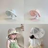 Summer Kids Sun Hat With Wide Brim Beach Shade For Toddler Girls Boys
