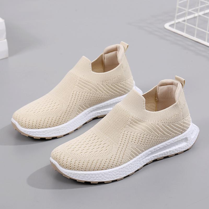 Shoes Women's Spring and Autumn New Women's Shoes Breathable Comfortable Casual Shoes Single Shoes Fashion Breathable Sneakers Women