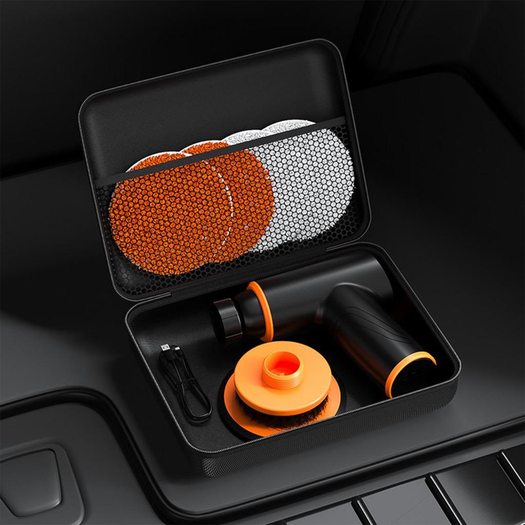 Car Vacuum Case Portable Auto Vacuum Storage Case Pet Hair Vacuum Organizer Zipper Closure Storage Case for Car Vacuum Cleaner