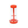 Rotary Plastic Flour Sifter Handheld Semi-Automatic Flour Mixer Home Baking Tools Rotary Flour Sifter with Lid Kitchen Gadgets