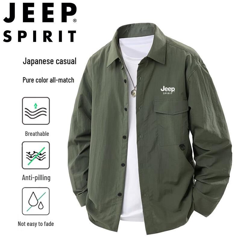 

Мужская повседневная рубашка-куртка JEEP SPIRIT с воротником L