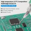 High-temperature Solder Paste 217°C (Sn99%Ag0.3%Cu0.7%), Electronic Solder Paste, Used for IC/PCB/BGA/SMD/repair with Melting Point of 217°C, No-clean