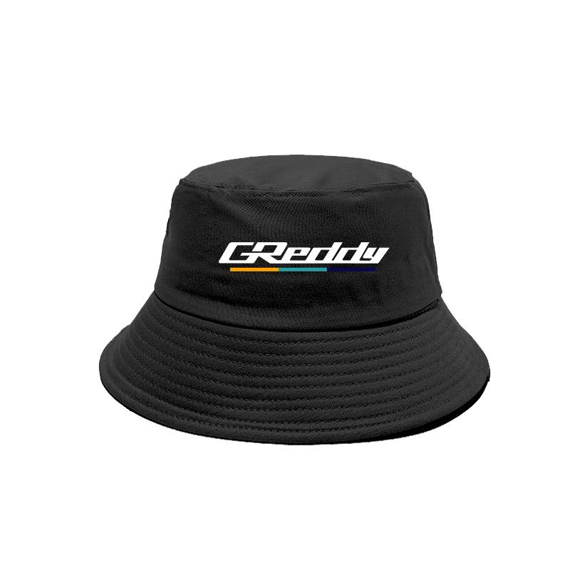 GReddy Turbo Systems Bucket Hat Cool Women Unisex Panama Caps Outdoor FisherUnisex GReddy Bob Hats MZ-211