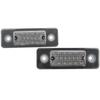 1 Pair License Plate Light Assembly For Volvo C30 2006-2013 Number Plate Light
