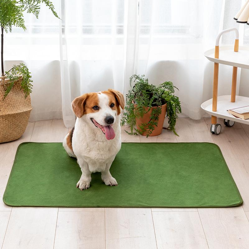 Reusable Washable Dog Pads Urine Pads Household Large-sized Fleece Pet Urine Pads Waterproof Portable Pet Pads Pet Supplies