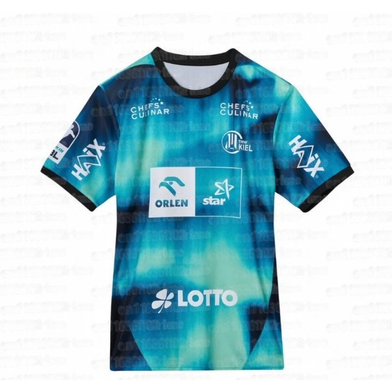 THW Kiel German Handball Jersey Home Away Third Shirt Duvnjak Training Uniform Breathable Quick Dry Sportswear FamilyMatching