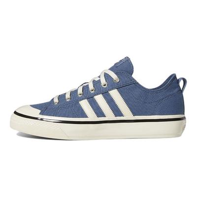 Originals Nizza Rf 74 Soft Comfortable Non-Slip Durable Low-Top Skate Shoes Men Sneakers Blue GX1946