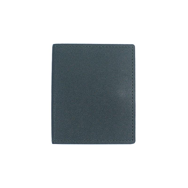 

Женский кошелек для нескольких карт 2023: Компактный картхолдер с ID-слотом и органайзером для водительского удостоверения темно-зеленого