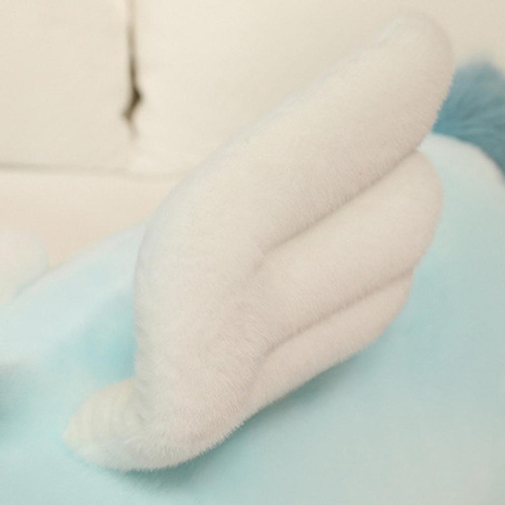 Süßes und entzückendes liegendes Pferd Plüschtier, Pferdepuppe, schlafendes und tröstendes Stofftierpuppe