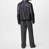 Louis Vuitton FW22 Leather Jacket Coat Men's Black 1AAVCA