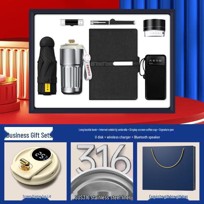 Luxury 7-in-1 Executive Gift Set