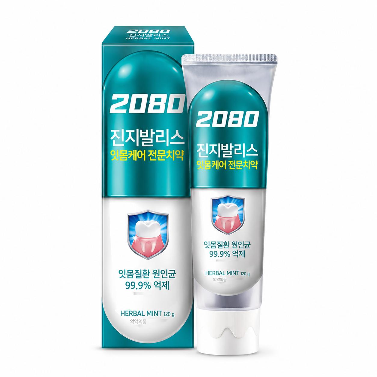 2080 Зубная паста Травяная мята Gingivalis 120г 1 pcs