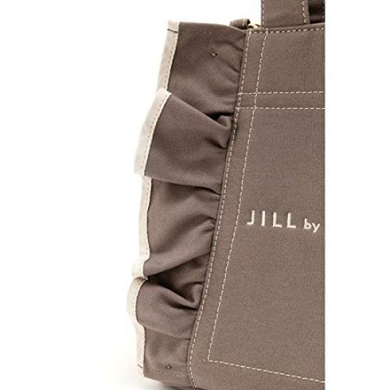by Jill Frilled tote bag [Jill Stuart] (large) [Black/FR]