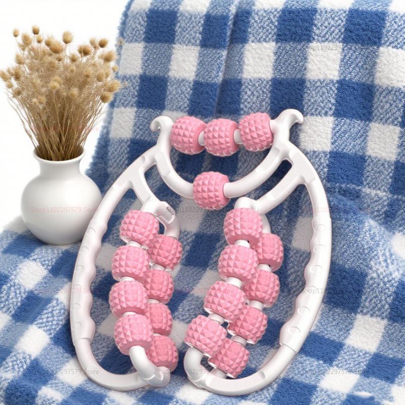 Ring Clamp Leg Massager for Calf Muscle Relaxation and Slimming Kneading Roller for Home Gym Fitness Exercise Equipment