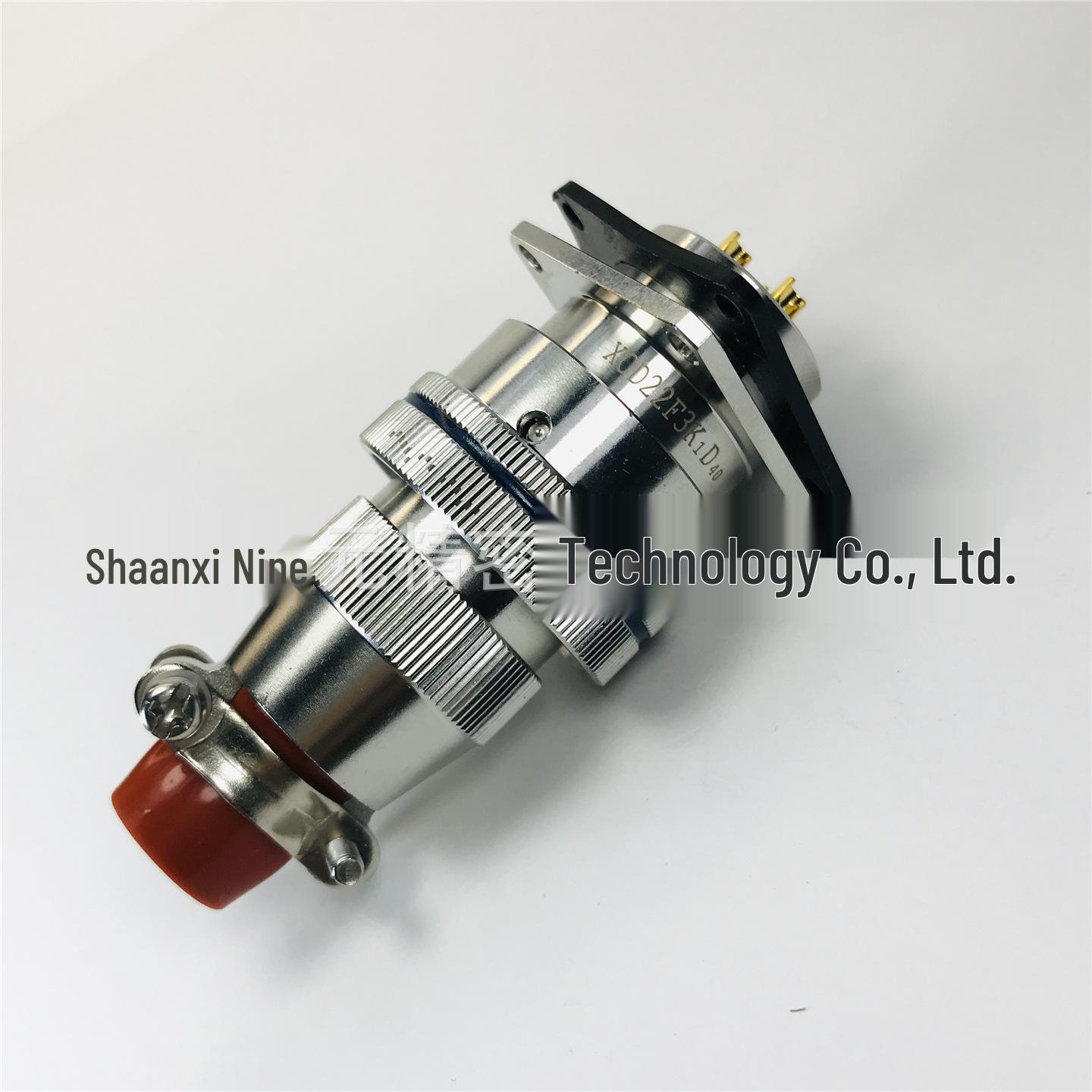 

XCD22 Series Round Large Power Supply Aviation Plug Socket – Welding Compatible JC40-10 Connector