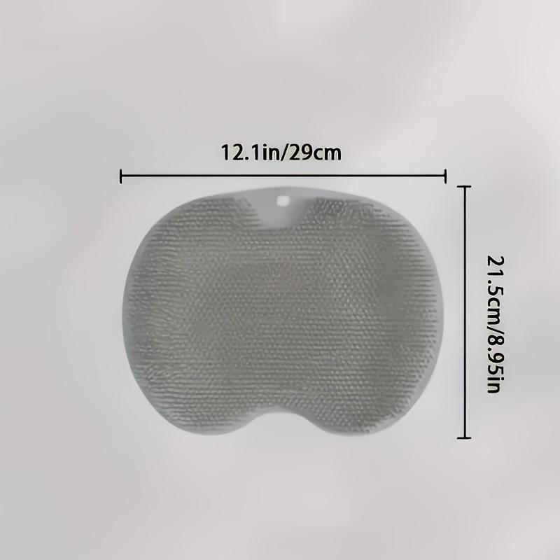 Exfoliační sprchová masáž Škrabka Koupelna Protiskluzová podložka do vany Masážní kartáč na záda Silikonový mycí prostředek na nohy Čištění těla Koupelový nástroj