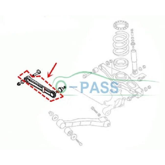 Adjustable Rear Toe Control arm For MITSUBISHI PAJERO III IV Shogun Montero V63 V65 V68 V73 V75 V77 V78 V80 V93 4117A025 1 Piece