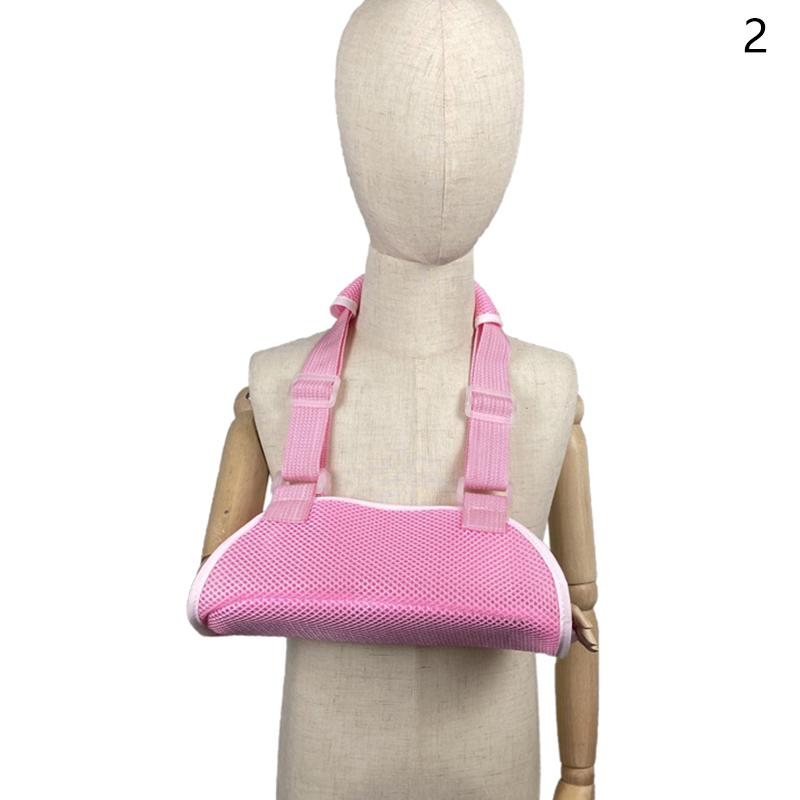 Child Adjustable Breathable Arm Sling Universal Support Shoulder Strap Brace Immobilizer Wrist Elbow Forearm Support Brace Strap