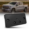 Pour Chevy Silverado 1500 19-22 Support de plaque d'immatriculation pour pare-chocs avant EXV