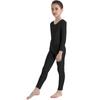 Children Ballet Gymnastics Leotard Dance Training Costume Girls Spandex Full Body Unitard Athletic Activewear Dancewear