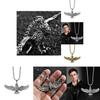 Stunning Titanium Steel Eagle Pendant Necklace For Men Vintage Hip Hop Style Jewelry