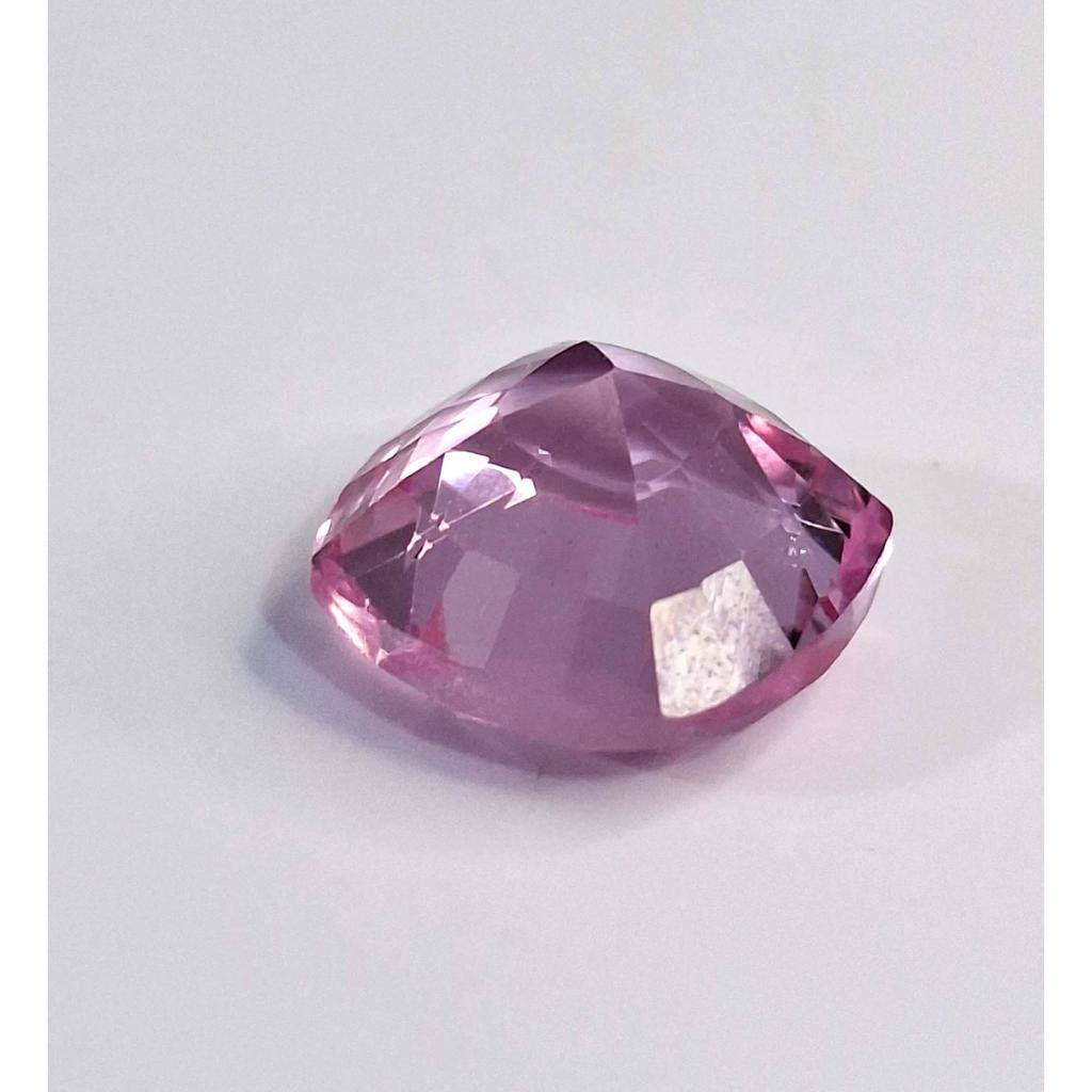 12-14 Ct Natural Light Pink Sapphire Cushion Cut Stunning Certified Gemstone