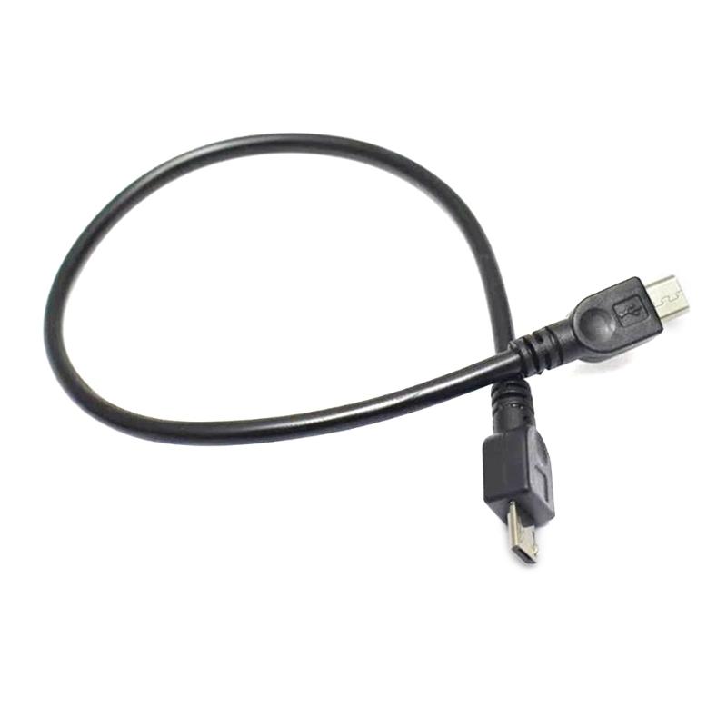 5 Pin Micro USB Male To Micro USB Male OTG Converter Adapter Data Cable Chargers Cord For Phone Tablets Keyboards