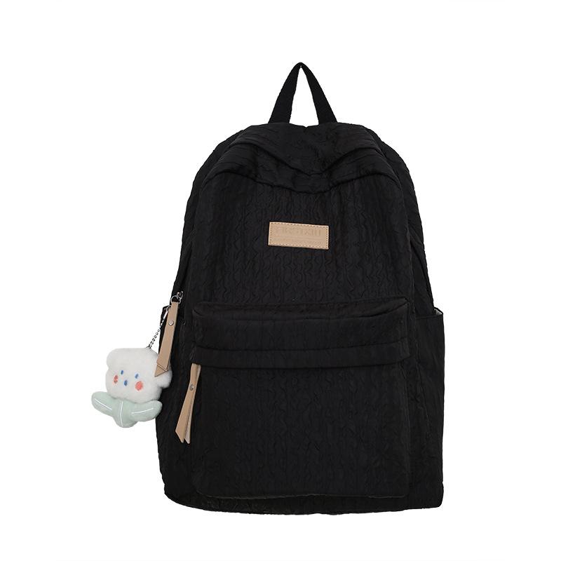 Schoolbag1011 new backpack Korean version fashion casual Mori small fresh schoolbag soft girl sweet wind versatile backpack