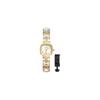 Goaqua Select Women's Square Fashion Watch Adjustable Stainless Steel Bracelet White