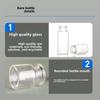 100 pezzi 3ml 5ml 10ml 15ml Fiale Tappo in Gomma Tappi Flip-Off Tappi in Alluminio Flacone di Vetro Fiala di Vetro per Iniezione Piccoli Flaconi Ricaricabili