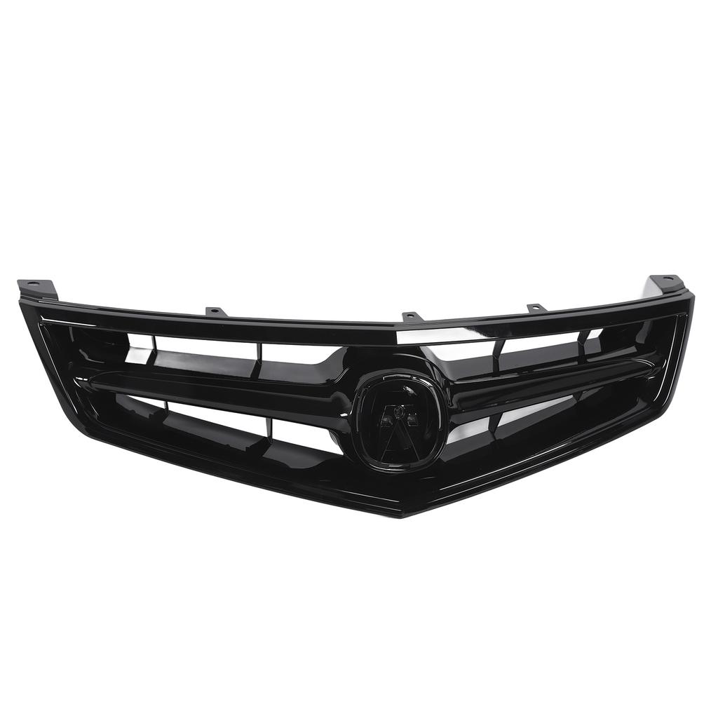 Frontgrill, erhöht den Luftstrom, verbessert das Aussehen, 71121SECA02ZA für Acura TSX 2006 bis 2008, glänzend
