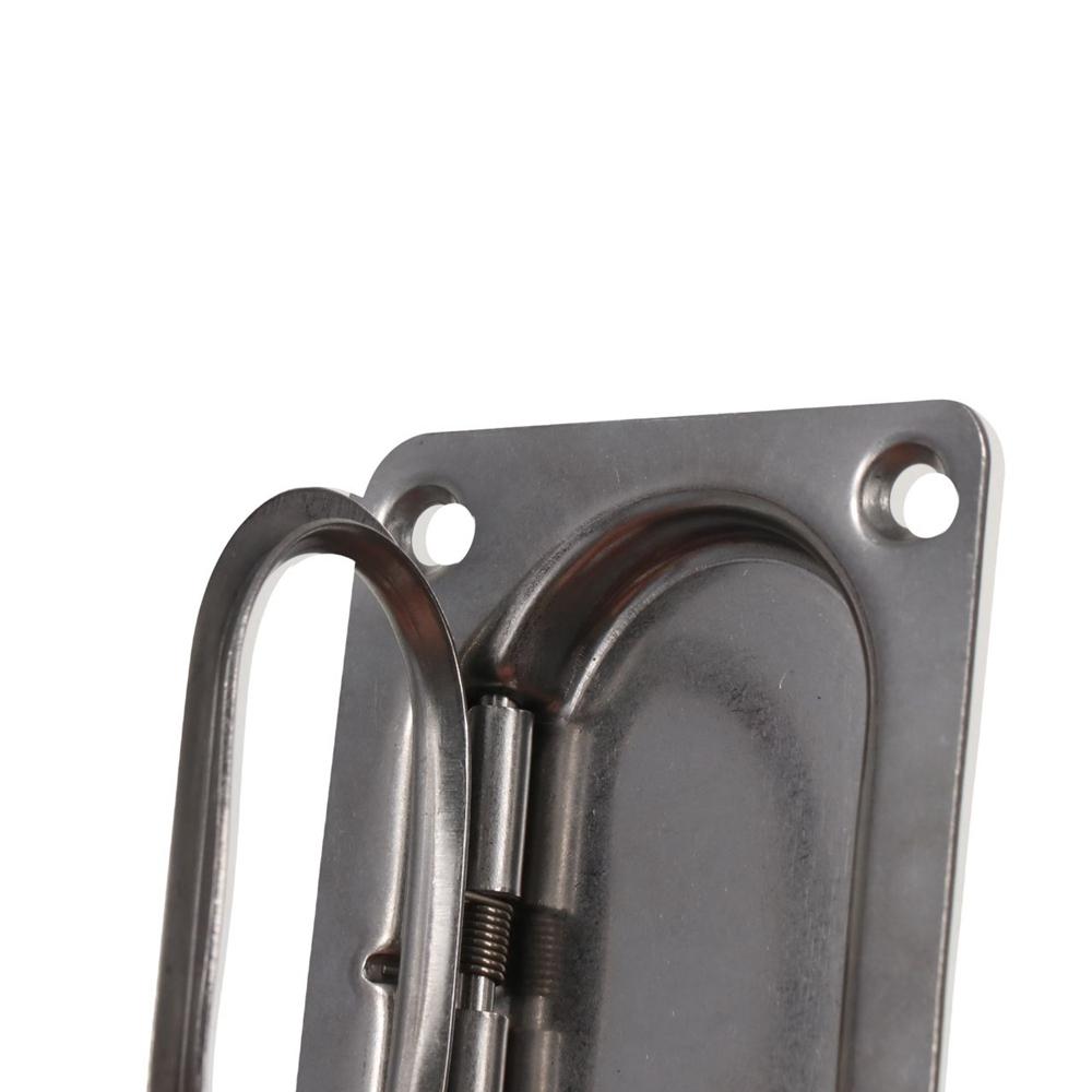 Stainless Steel Recessed Fasteners Marine Grade Lockable Hold Down Clamp  Deck Hatches