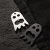 Stainless Steel Card Bottle Opener Halloween Ghost Mountaineering Buckle  For Camping and Hiking