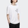 Adidas Disney x Originals Mike Wazowski Oversized Sports Tee Men Tops White HD9073