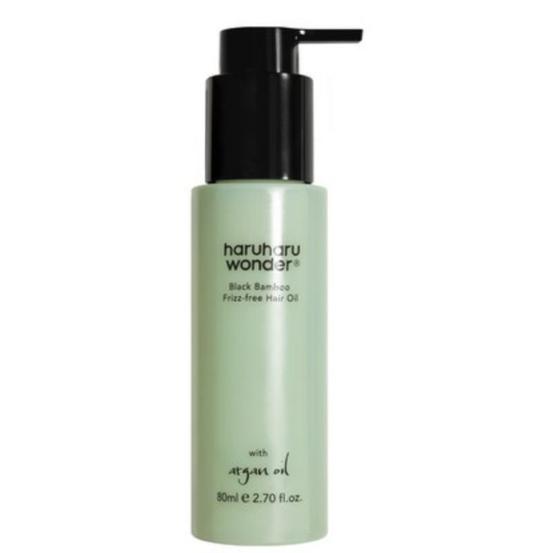 

Haruharu Wonder Black Bamboo Daily Hair Oil 80ml 1pcs– Lightweight Nourishing & Shine Care Hair Treatment