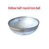 Children's Indoor/Outdoor Swing Accessories: Hollow Metal Hemisphere with Flat Oval Tube Cap