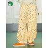 Toothpick Maru Maru and His Friends Color-Blocked Star Loose Lantern Pants for Girls, New Spring and Summer Children's Pants