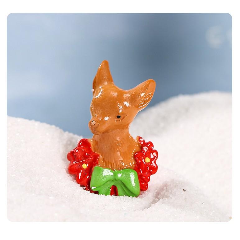 Creative Christmas Ornament Set: Pine Cone Snowman & Mini Christmas House Decorations