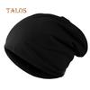 Fashion Men's Women's Solid Color Slouch Hip-pop Beanie Baggy Knit Hat Ski Girls Hats