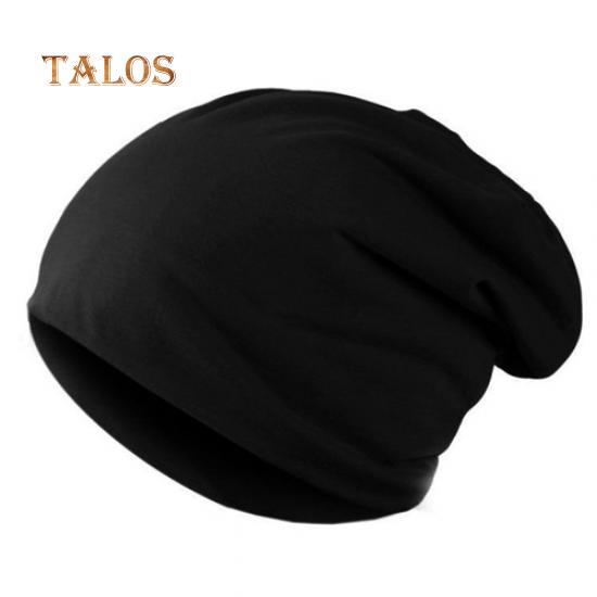 Fashion Men's Women's Solid Color Slouch Hip-pop Beanie Baggy Knit Hat Ski Girls Hats