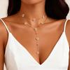 14K Gold-Plated Pearl Flower Choker Necklace