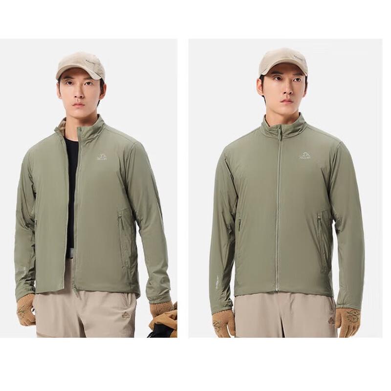 Pelliot Men's Stand Collar Jacket with Storm Liner