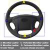 2005-2010 Hyundai Azera Sonata NF NFC Leather Hand Sewing Car Steering Wheel Cover | Leather