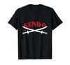Kendo No Borg Arti Marziali Giapponesi Guerriero Samurai T-Shirt_